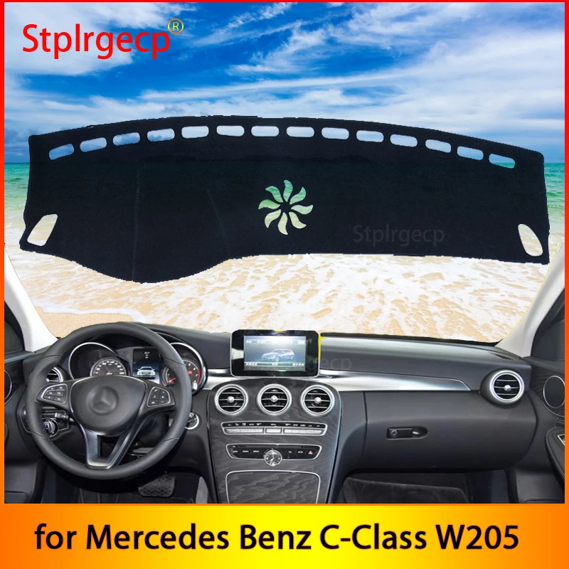 Противоскользящий коврик для Mercedes Benz C-Class W205 накладка на приборную панель
