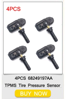 Датчик давления в шинах 68249197AA TPMS датчик для JEEP CHEROKEE для ram 1500 ram 2500 TPMS система контроля давления в шинах