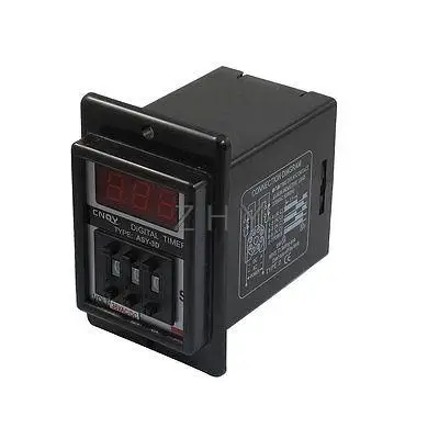 

Black AC/DC 36V Power on Delay Timer Time Relay 0.01-9.99 Second 8 Pins ASY-3D