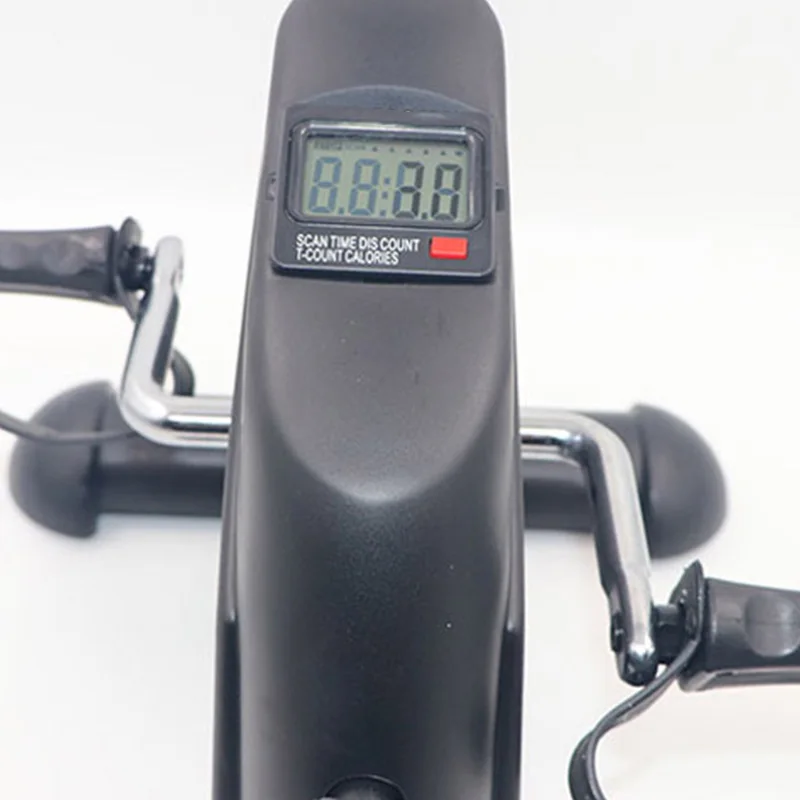 Home Exerciser Fitness Lcd Display Pedal Exercise Indoor Cycling Stepper Mini Exercise Bike