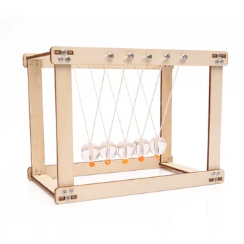 

DIY Newton Pendulum Physics Experiment Model Toy Simple Pendulum Experiment Classroom Supplies