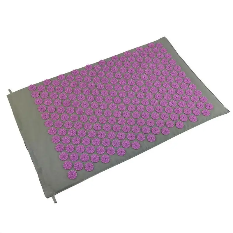 Массажные подушки акупрессуры снимают боль в спине Спайк коврик массажные коврики для йоги - Цвет: A