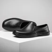 Мужская обувь для повара; обувь для повара на кухне; мужские сандалии; слипоны; Повседневная обувь для отеля, ресторана; нескользящие сандалии; Мужская Рабочая обувь