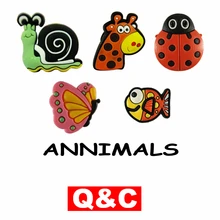 1 шт. Горячие ANNIMALS ПВХ обувь талисманы аксессуары для обуви обувь украшения обуви пряжки аксессуары подходят браслеты Croc jibz