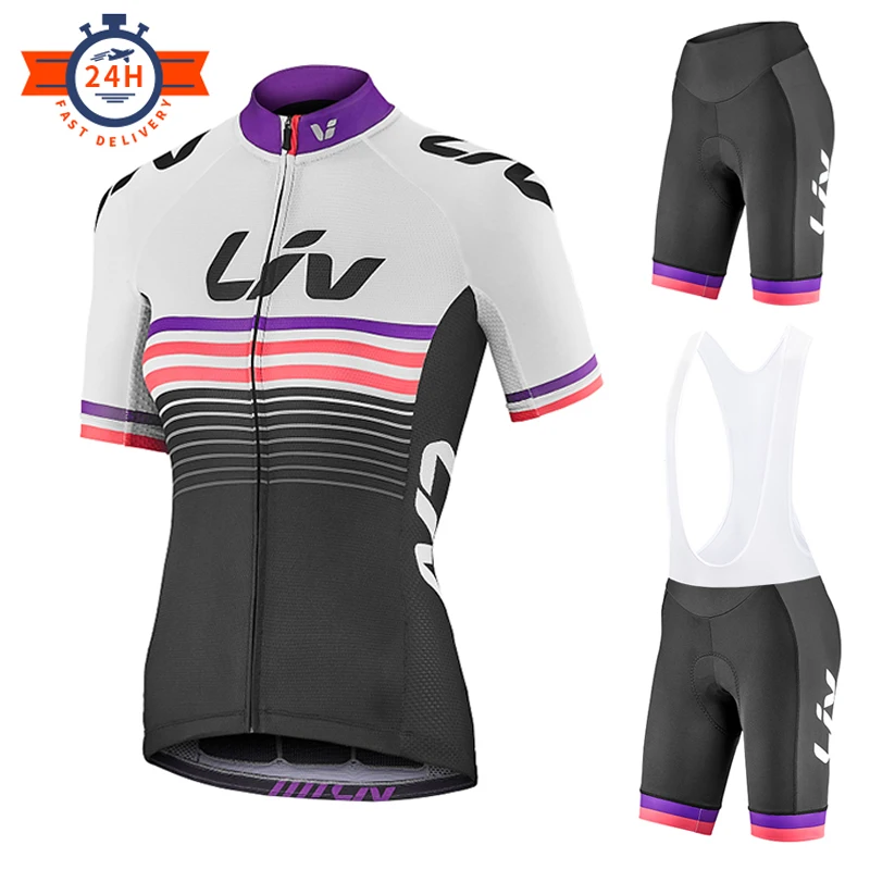 Pro Team-Conjunto de Ciclismo para mujer, Ropa de verano para Ciclismo de montaña, 2020