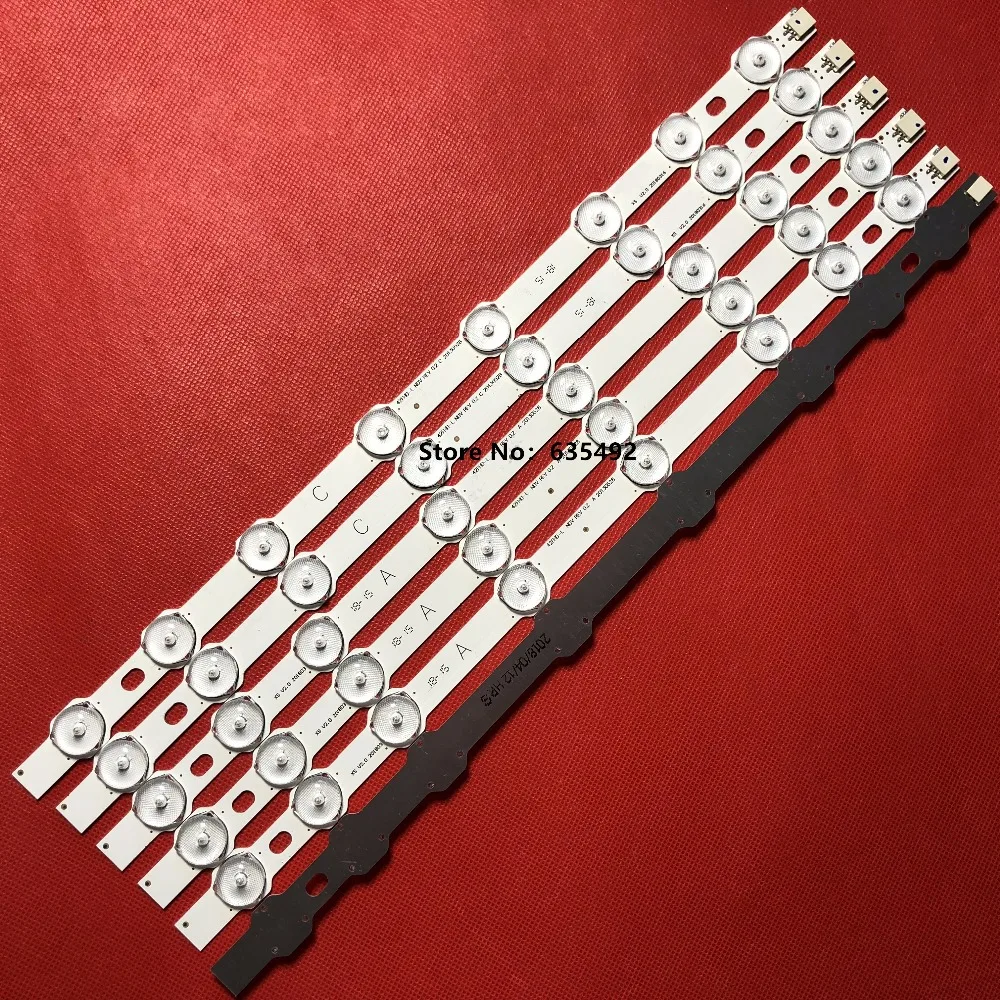 LED Backlight Lamp strip For ESTEL 42FA5000 42FA8000 42 VNB Reduced A B-C VES420UNDL-2D-N03 VES420UNDL-3D-N02 | Лампы и освещение
