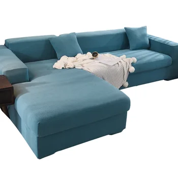 

elastic with assorted colors combination sofa couch protective covers
