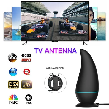 

2020 Mango clear HD TV Antenna Indoor 3000 Miles digital antenna for tv Receiver with Amplifier Fox DVB-T2 isdb-t satellite dish