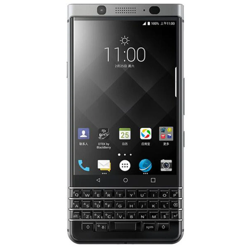 Original Unlocked BlackBerry Keyone Key1 Cell Phone 32/64GB ROM 3GB RAM Mobile Bar Phone 3MP Camera Smartphone Touch Screen WiFi 3