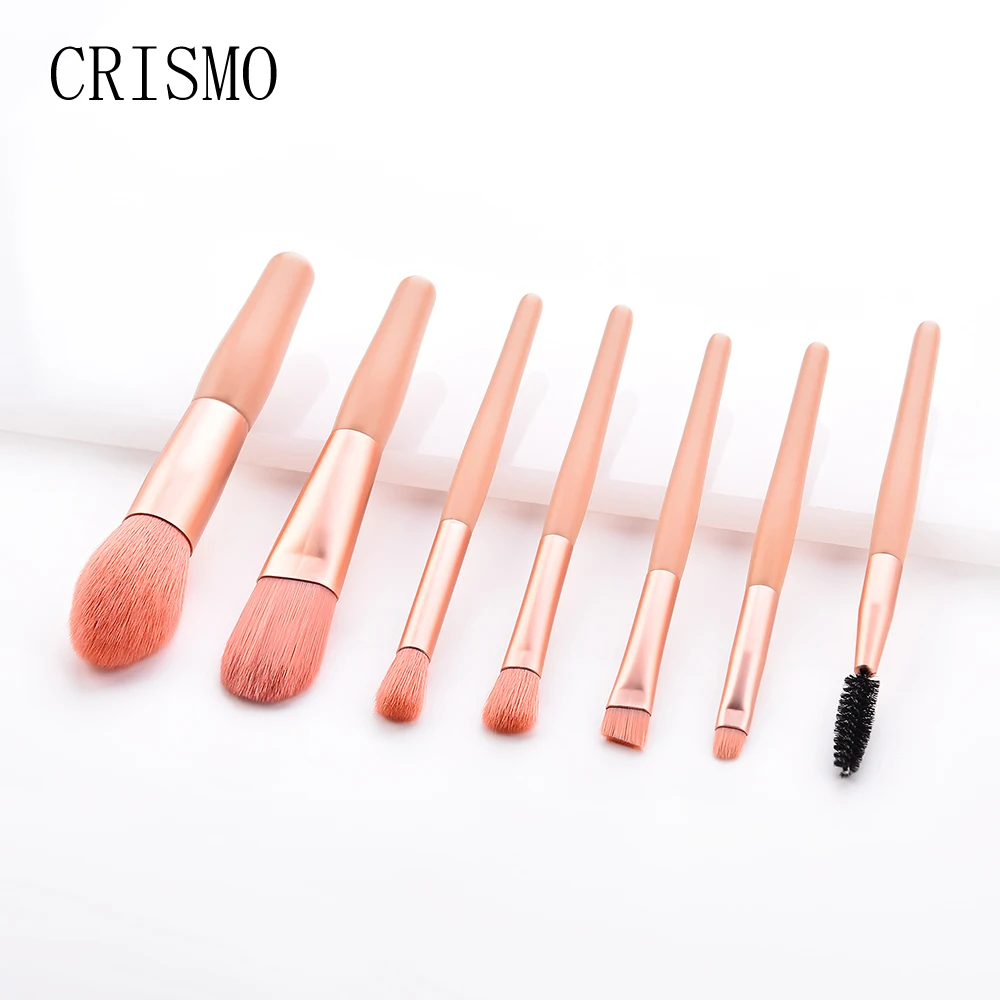 CRISMO Portable Makeup Brush Set Foundation Powder Blush Make Up Brush Set Face Beauty Cosmetic Tool 3