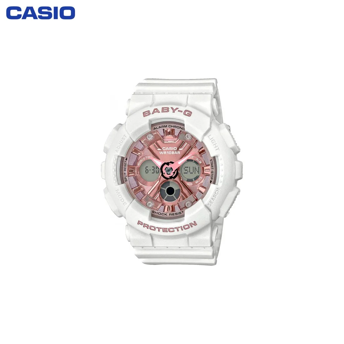 Наручные часы Casio BA 130 7A1ER женские кварцевые на пластиковом ремешке|Женские часы| |