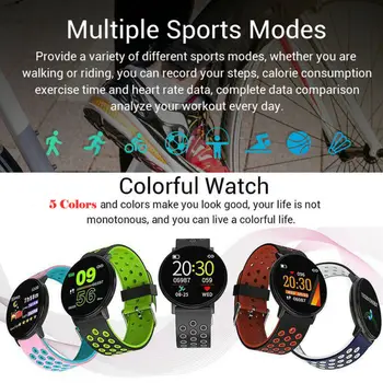 

2020 New Women Men Kids Smart Band Fitness Sports Tracker Watch Sleep Bracelet Wristband