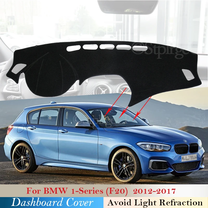Dashboard Cover Protective Pad for BMW 1 Series F20 2012~2017 Car Accessories Dash Board Sunshade Carpet Anti-UV 2016 2015 2014 |