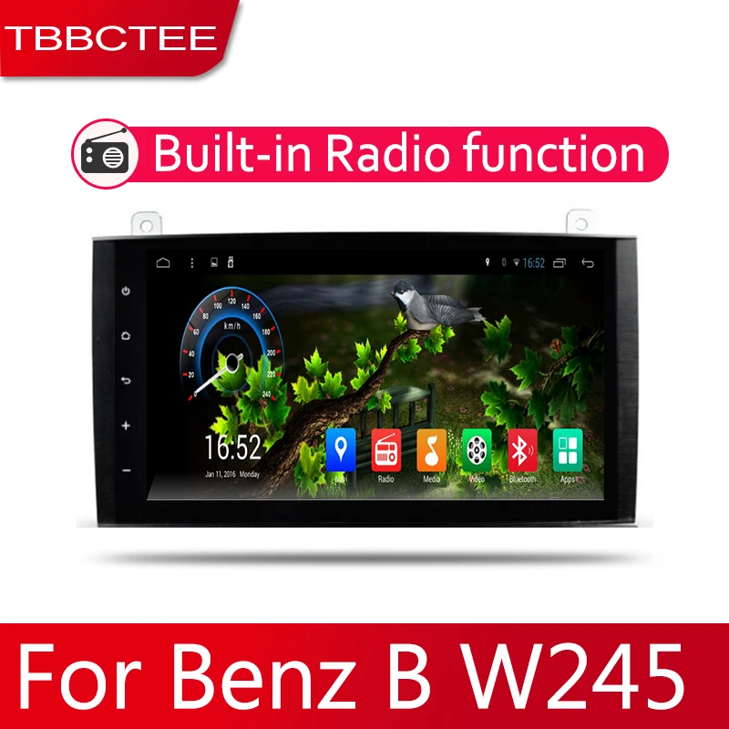 Автомобильный Android система 1080P ips ЖК-экран для Mercedes Benz B Class W245 B170 B180 B200 2005~ 2011 Автомобильный Радио плеер gps навигация