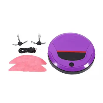 

Usb Charging Intelligent Cleaning Robot Plastic Mini-Portable Powerful Suction Home Dry Wet Mopping Cleaning Robot 1 Set