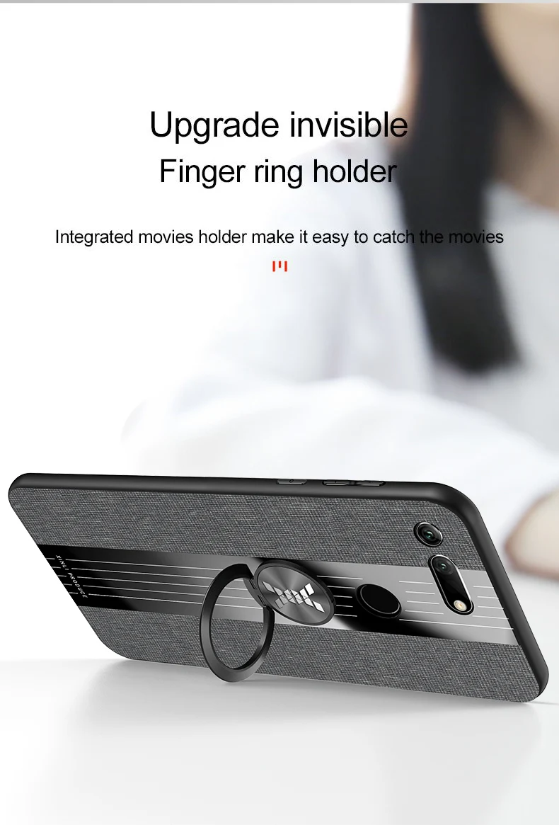 Тонкий мягкий чехол для Huawei Honor V10 V20 20 PRO Play Cover Sweat-Proof магнитный держатель кольцо подставка для Huawei Honor 6X 7x 8x max 9x