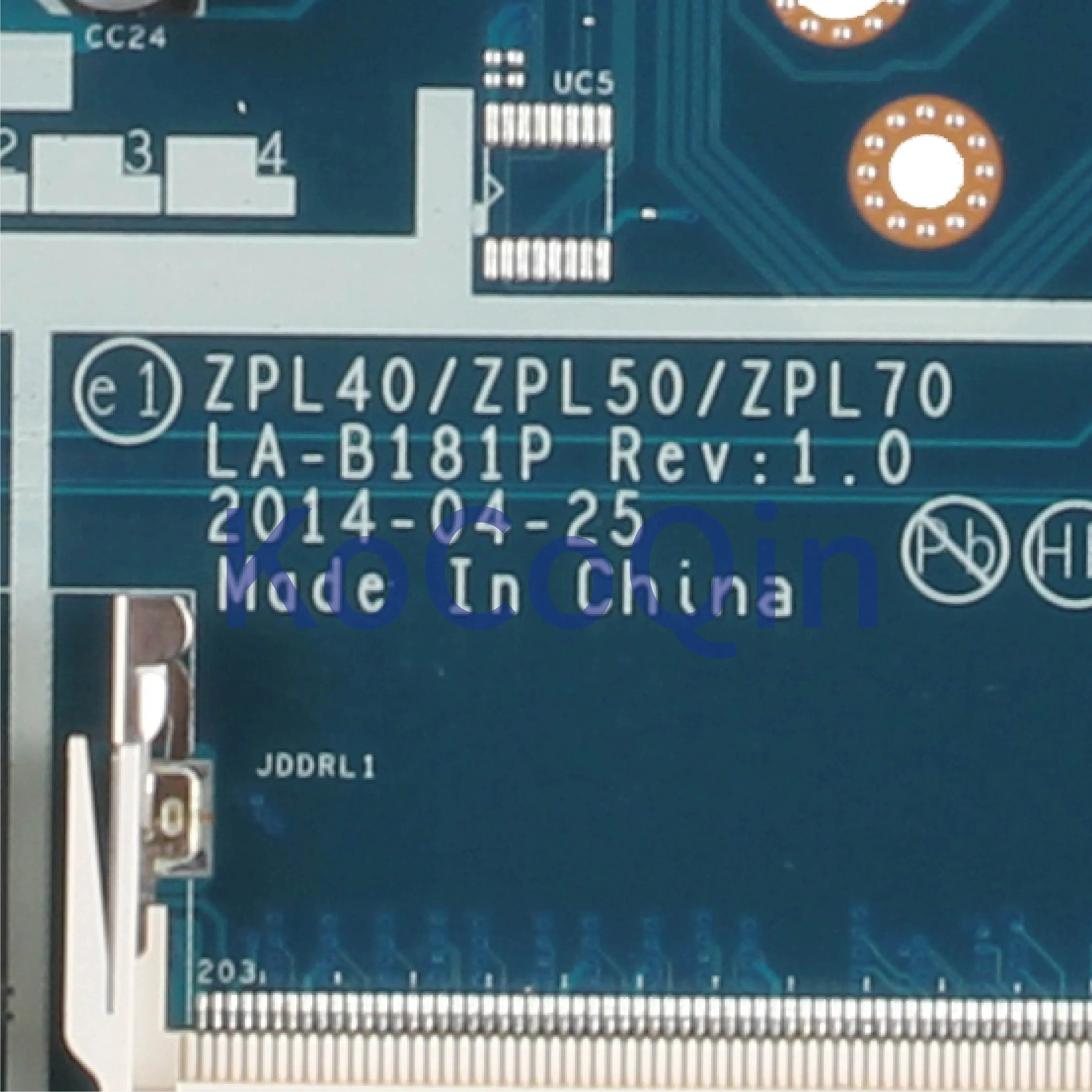 New  KoCoQin Laptop motherboard For HP Probook 440 450 G2 Core I5-4210U Mainboard 768058-001 776570-501 