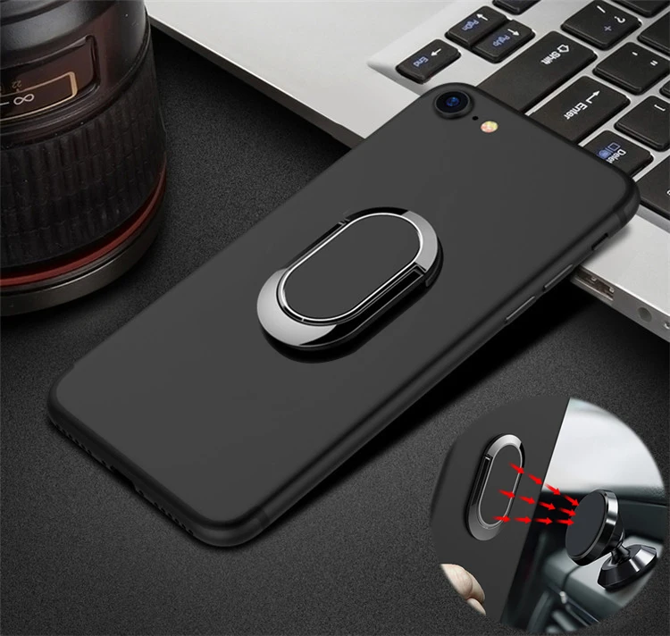 Противоударный чехол с кольцом на палец для Lenovo Zuk Edge Z2 Plus Vibe Pro Mini S5 P1 P1M K8 Note Z5 Z5S