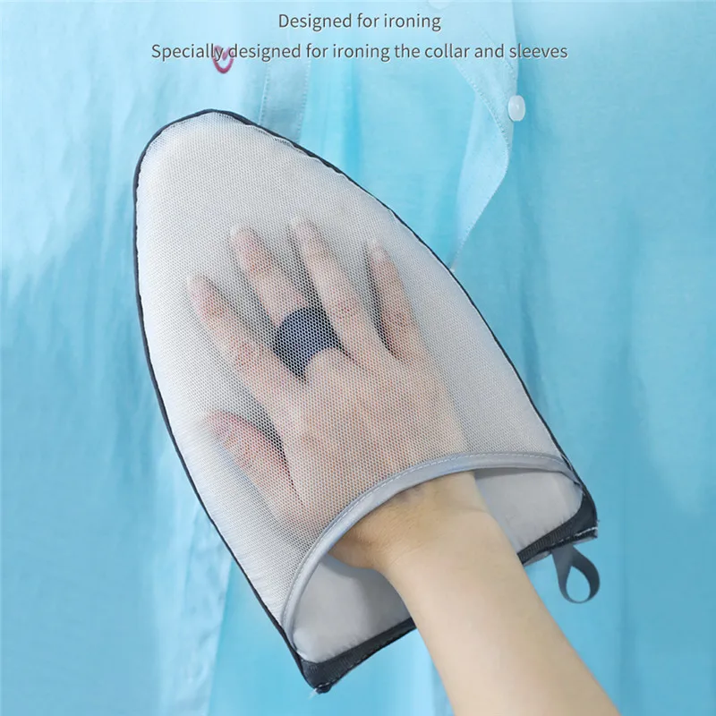 Mini Glove Hand-Held Ironing Pad Sleeve Ironing Board Holder Heat Resistant Glove For Clothes Garment Steamer ironing gloves