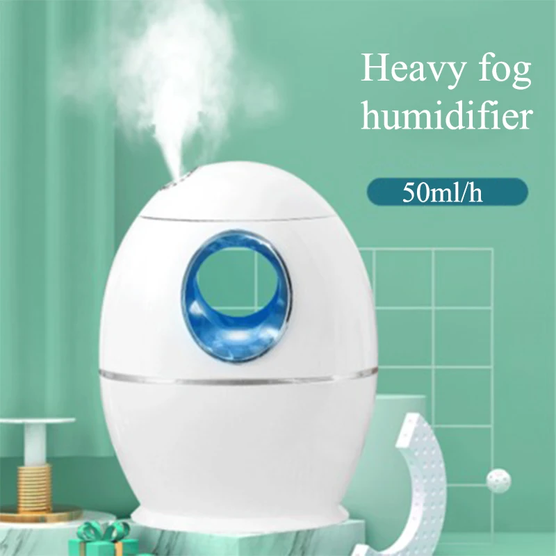 

Home Large Capacity Aromatherapy Humidifier Household Mute Air Humidifier Touch Screen Adjustable Fog Quantity Ambient Light