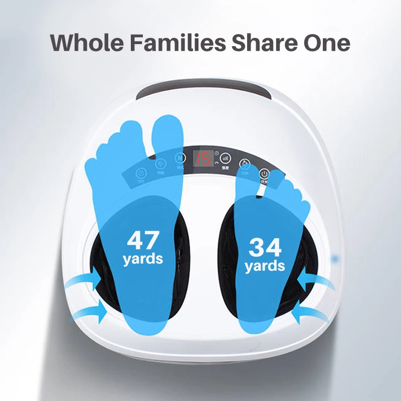Electric Shiatsu Foot Massager with Heating and Air Pressure