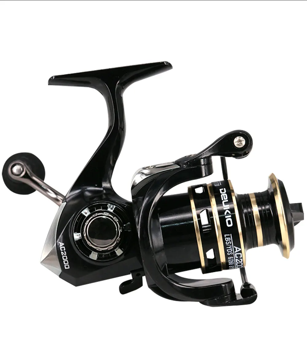 All-Metal 5.2:1 AC2000-7000 Rocker Fishing Reel Spool Spinning Reel sea fishing Accessories wheel 8KG Max Drag Stainless Steel All-Metal 5.2:1 AC2000-7000 Rocker Fishing Reel Spool Spinning Reel sea fishing Accessories wheel 8KG Max Drag Stainless Steel