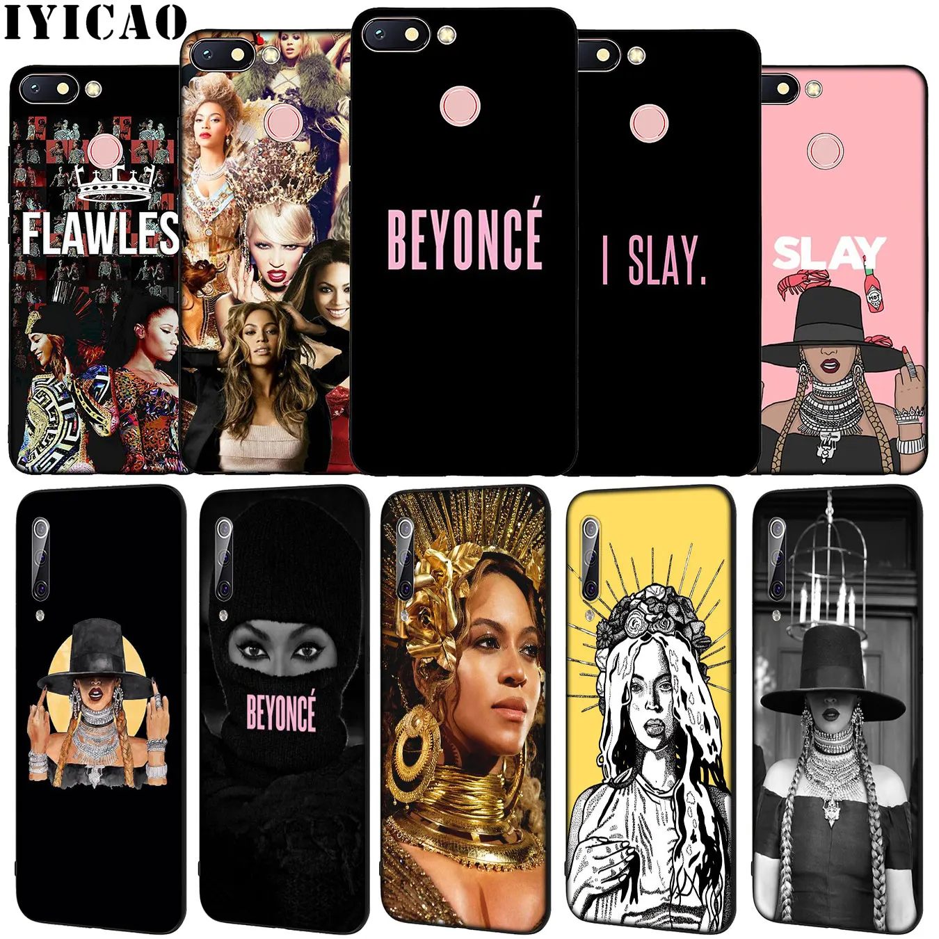 IYICAO pop Beyonce Soft Silicone Phone Case for Xiaomi Redmi Note 8 8T 8A 7 7A 6 6A 5 5A GO S2 K30 K20 Pro Cover | Мобильные