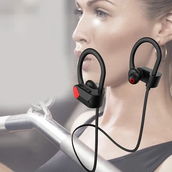

Portable A3 Waterproof Earhook Bluetooth 5.0 Waterproof IP7 Stereo Ergonomic Design Wireless Earphones Sports Headsets