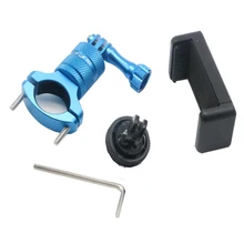 Bicycle Aluminum Alloy 360 Degree Mobile Phone Navigation Riding Bracket Sports Bicycle Clip Motorcycle Clip