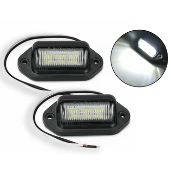 

Boats LED license plate light Aircraft RV Motorcycle White Sealed 6 LED