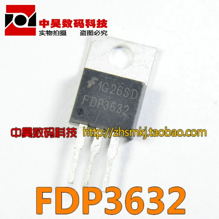 FDP3632 полевой транзистор 100V80A