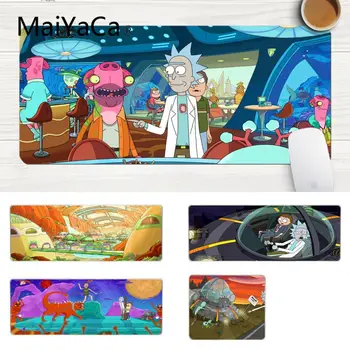 

MaiYaCa My Favorite Anime Cartoon Rick and Morty Laptop Computer Mousepad Laptop Gaming Lockedge Mice Mousepad