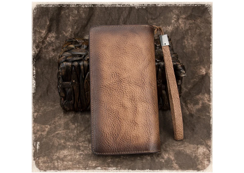 New Genuine Leather Lady Wallets Women Long Wallets Purses Clutch Bags Ladies Wallet With Cell Phone Pocket Card Holder