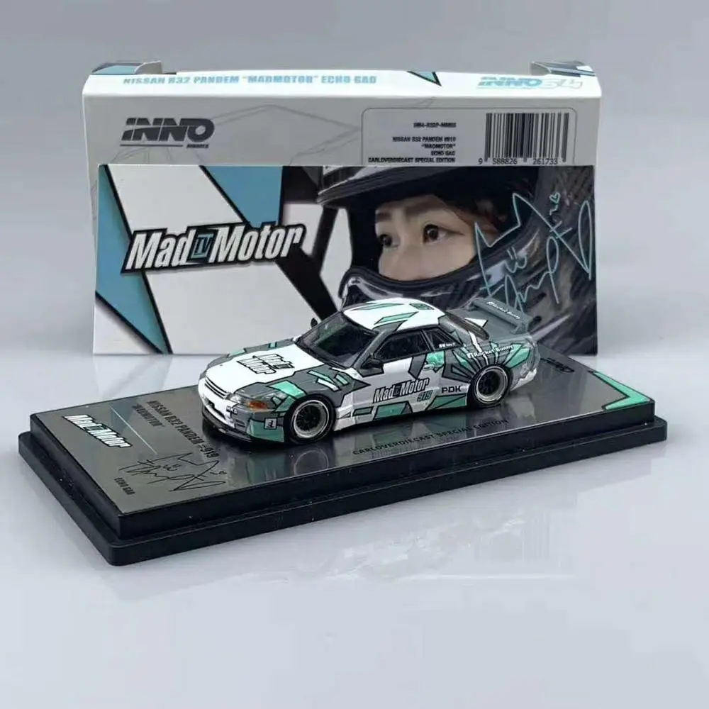 Inno 1/64 GTR R32 лицензированный эхо GAO Pandem лицензия Rocket Bunny/ECHO Gao литые запасы | Игрушки и