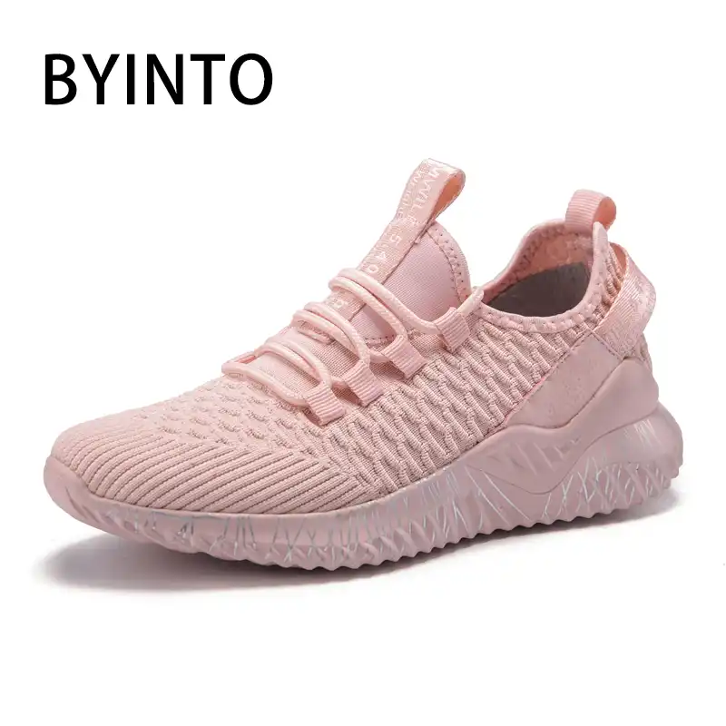 light pink tennis shoes