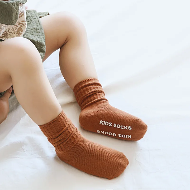 Одежда для малышей плотные детские носки Длинные зимние мягкие теплые