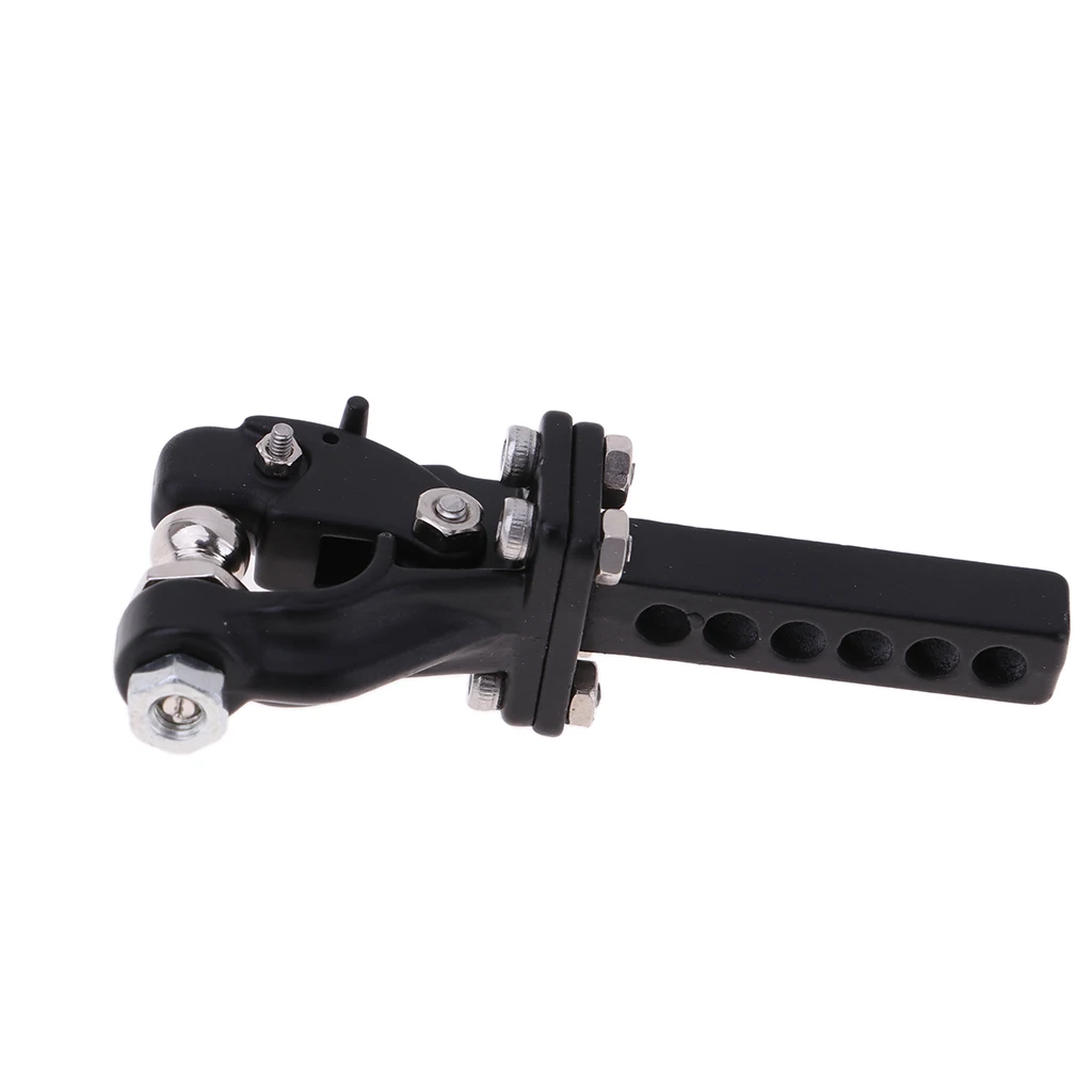 Metal Adjustable Drop Hitch Receiver for Traxxas 4 -4 RC Rock Crawler