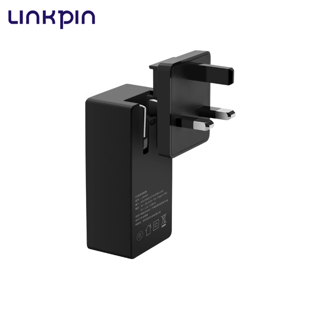 Сетевое зарядное устройство LINKPIN PD QC 3 0 FCP с двумя USB портами 36 Вт|Зарядные