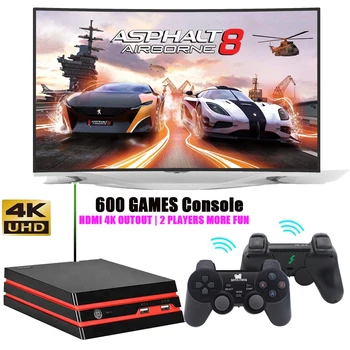 

Y3 Mini Video Game Console 4K HDMI Output 600 Games Arcade Retro Classic 64Bit Handheld 2 Controllers 2PCS Joystick Best GIft