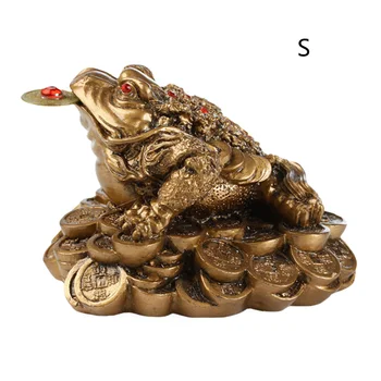 

Office Gifts Evil Elimiate Prosperity Corrosion Resistance Three Leg Durable Ecofreiendly Lucky Fortune Toad Ornament Home Resin