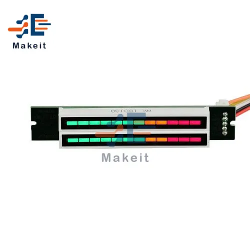 VU Meter Stereo Dual 12 - Indicatore Di Livello Audio Con Modalità AGC E Luci Regolabili - Foto 8