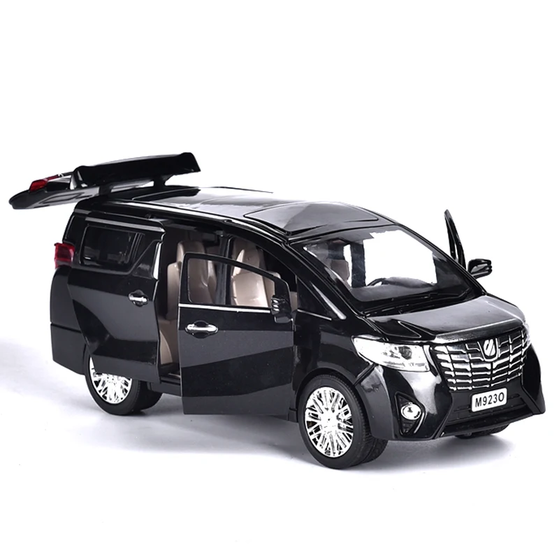 Модель автомобиля Alphard в масштабе 1:24 литые игрушечные автомобили внедорожник из