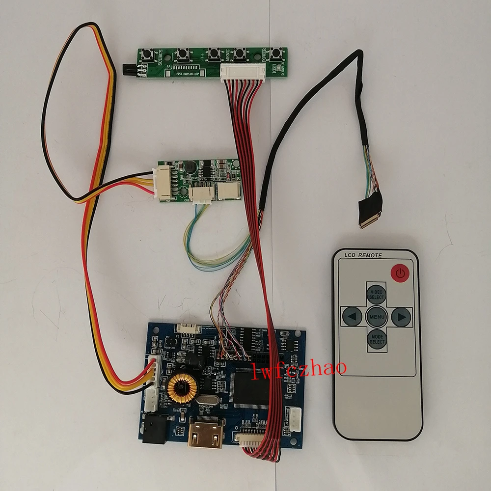 Placa Controladora Cffczhao Hdmi Lvds Lcd Inversor 30 Pinos de Monitor para Ipad 1024x007 9.7 Lp097x02 Slq1 Slqe Sln1 Slp1 Painéis e LCDs p/ tablet - Imagem 3