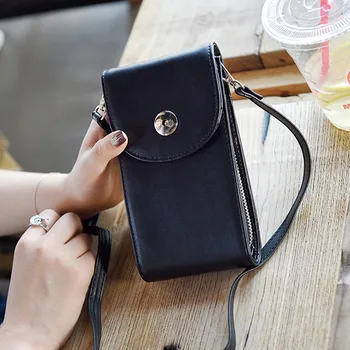 

New Fashion Multi-Function Mobile Phone Bag Leisure Shoulder Messenger Change Bag Handbags