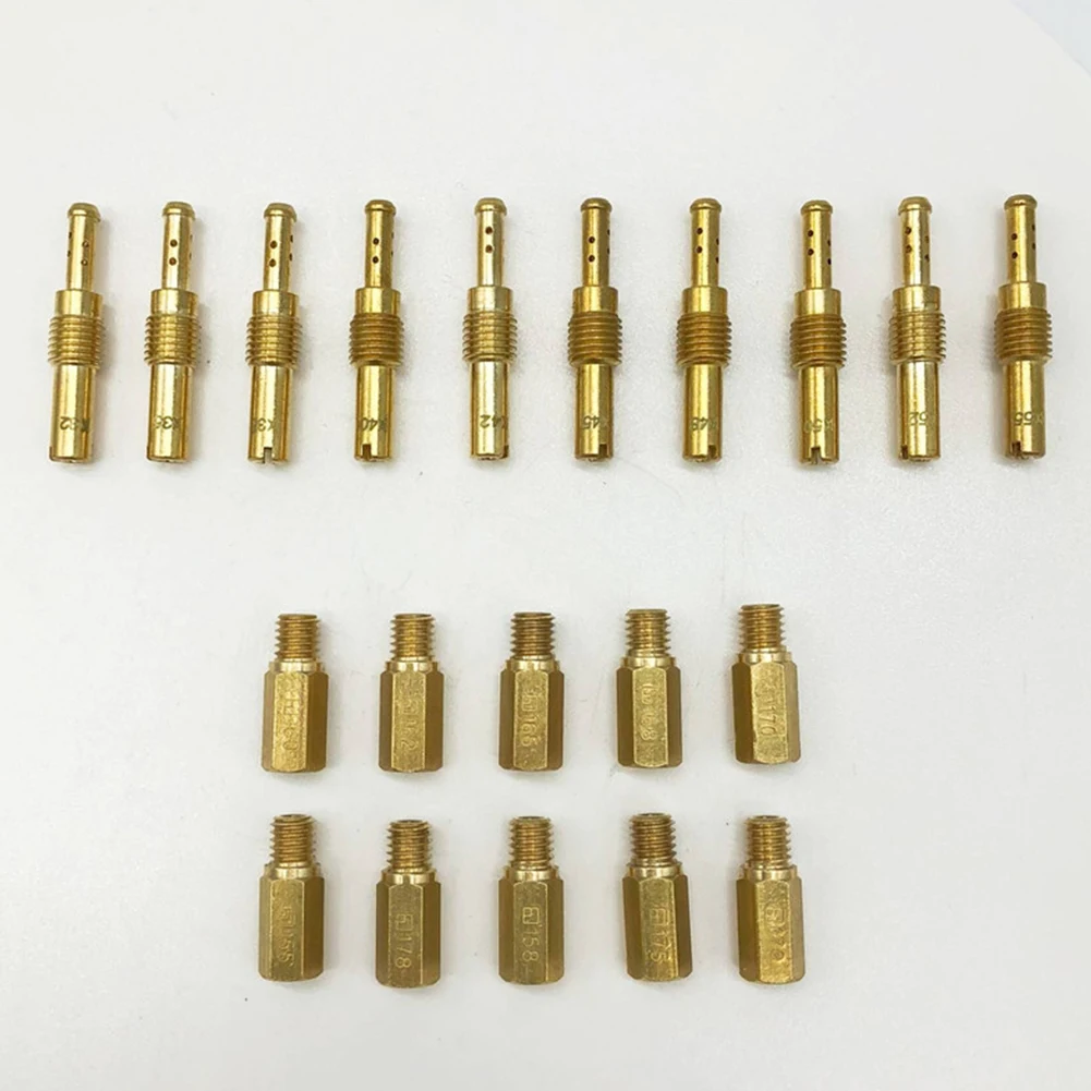 

Slow Pilot Injectors Practical Main Jet Kit Motorcycle Carburetor Repair Accessories Universal Durable Nozzle For PWK For PE