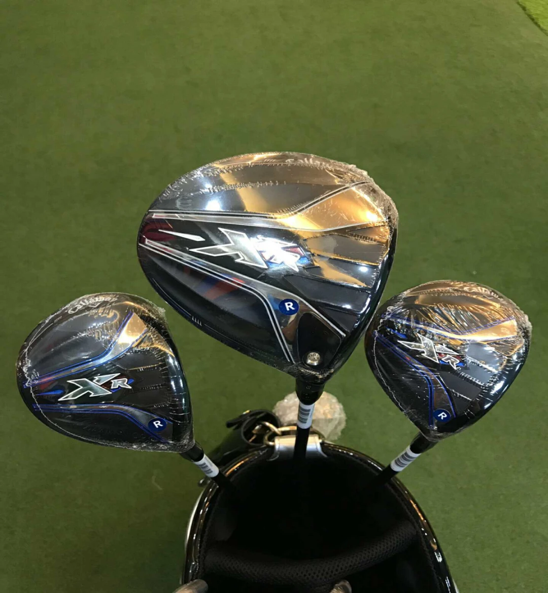 XR Golf Complete XR Golf Club xr Драйвер+ Фарватер деревянный стержень+ железный стержень+ Толкатель графитовый/стальной вал с крышкой головки без