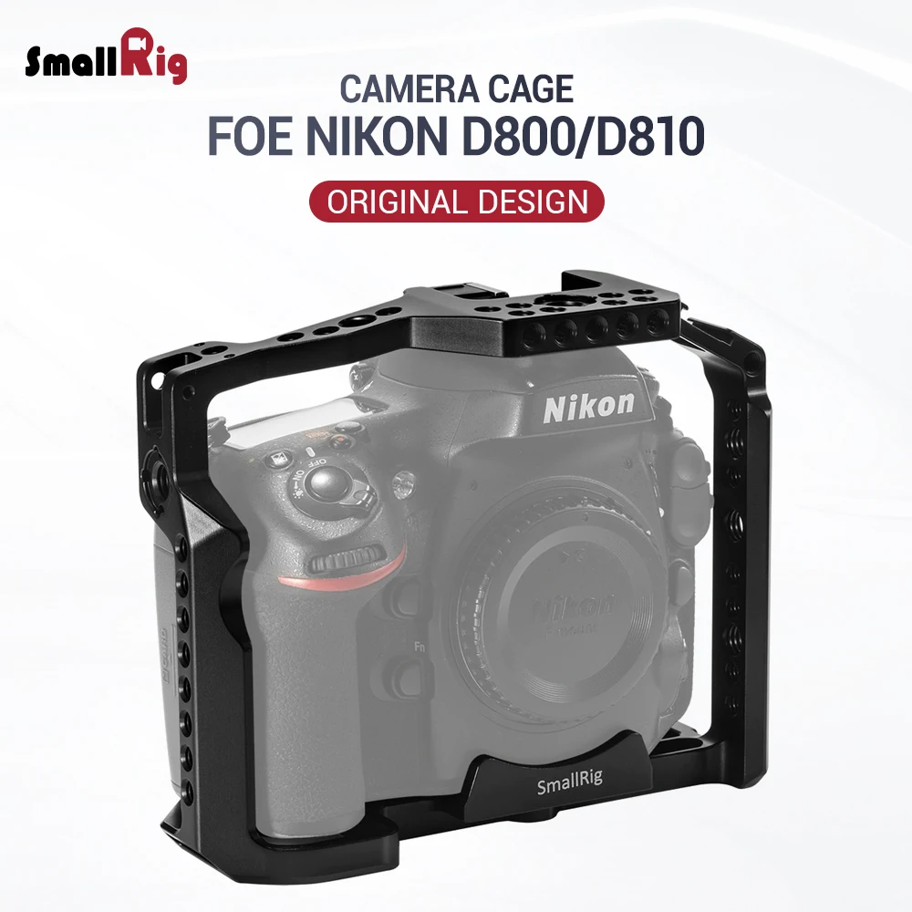 Smallrig D800 Camera Cage For Nikon D800 D810 Camera With Nato