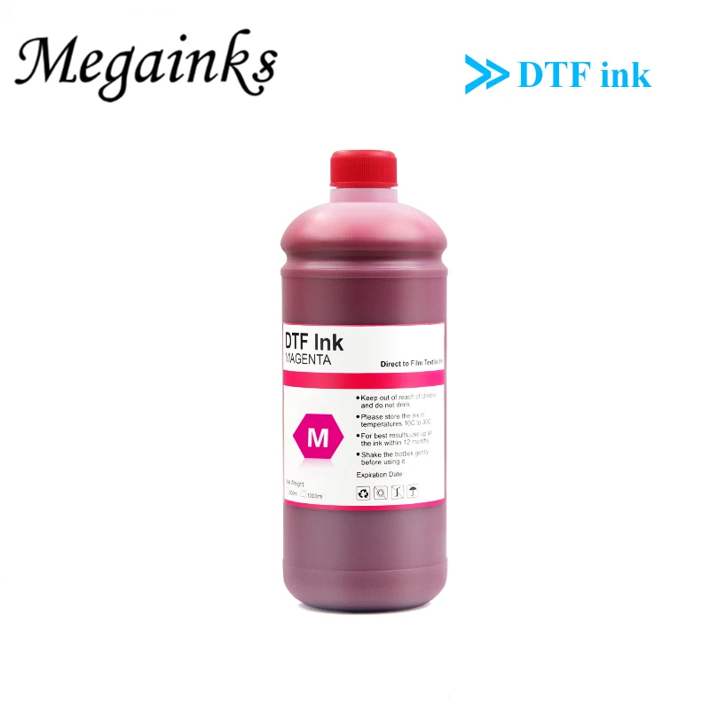 6PCS 1000ML DTF ink kit-2White for direct transfer film for PET film DTF INK all desktop & large format DTF ink printer