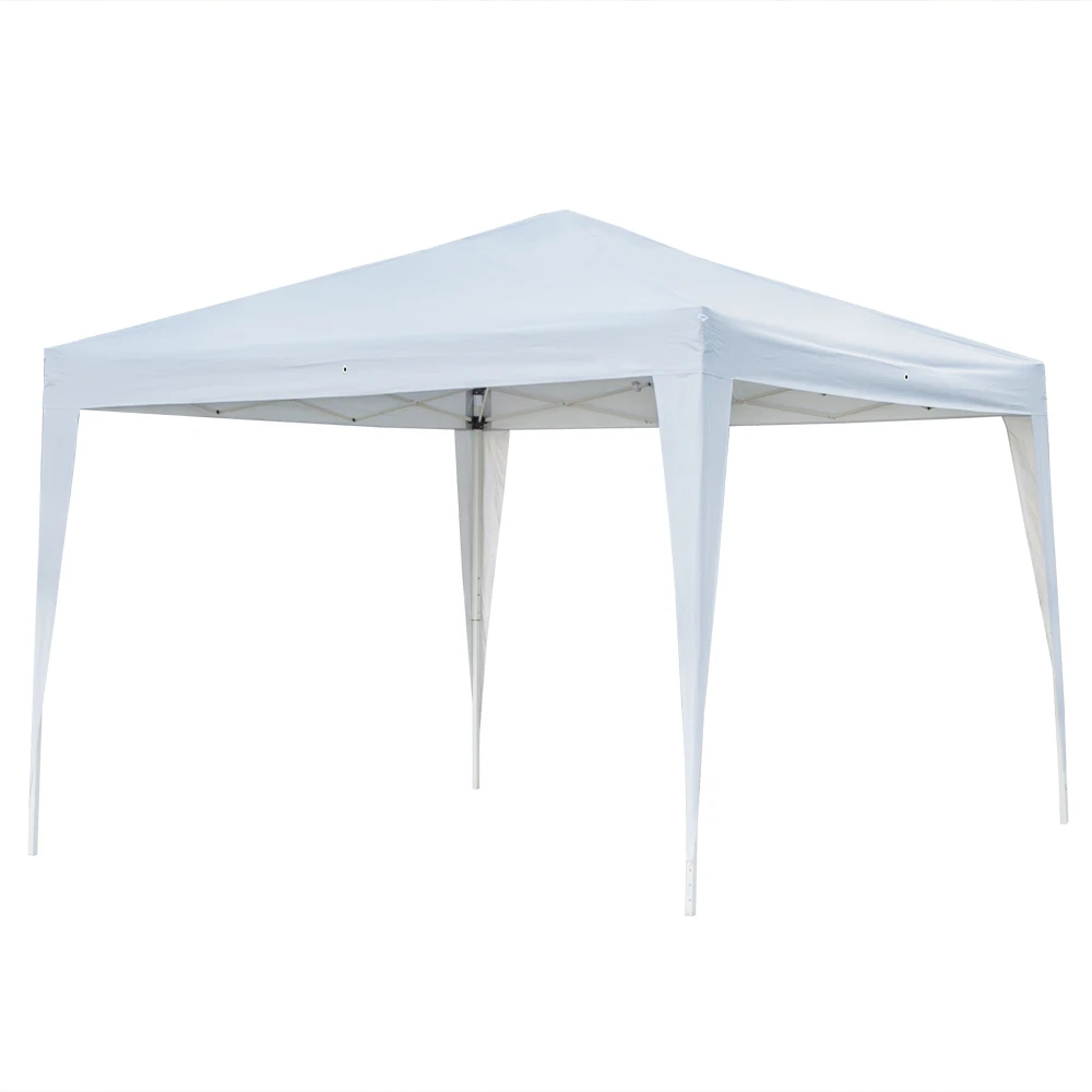 

3 x 3m Two Doors & Two Windows Practical Waterproof Folding Tent White