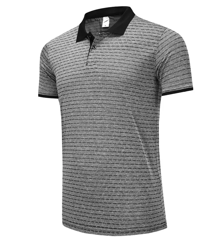 SL1811 gray Быстросохнущая Мужская футболка для бега, для тренировок, спортзала, тенниса, баскетбола, бега, футболка для бадминтона, футбола, спортивная одежда - Цвет: SL1811 gray